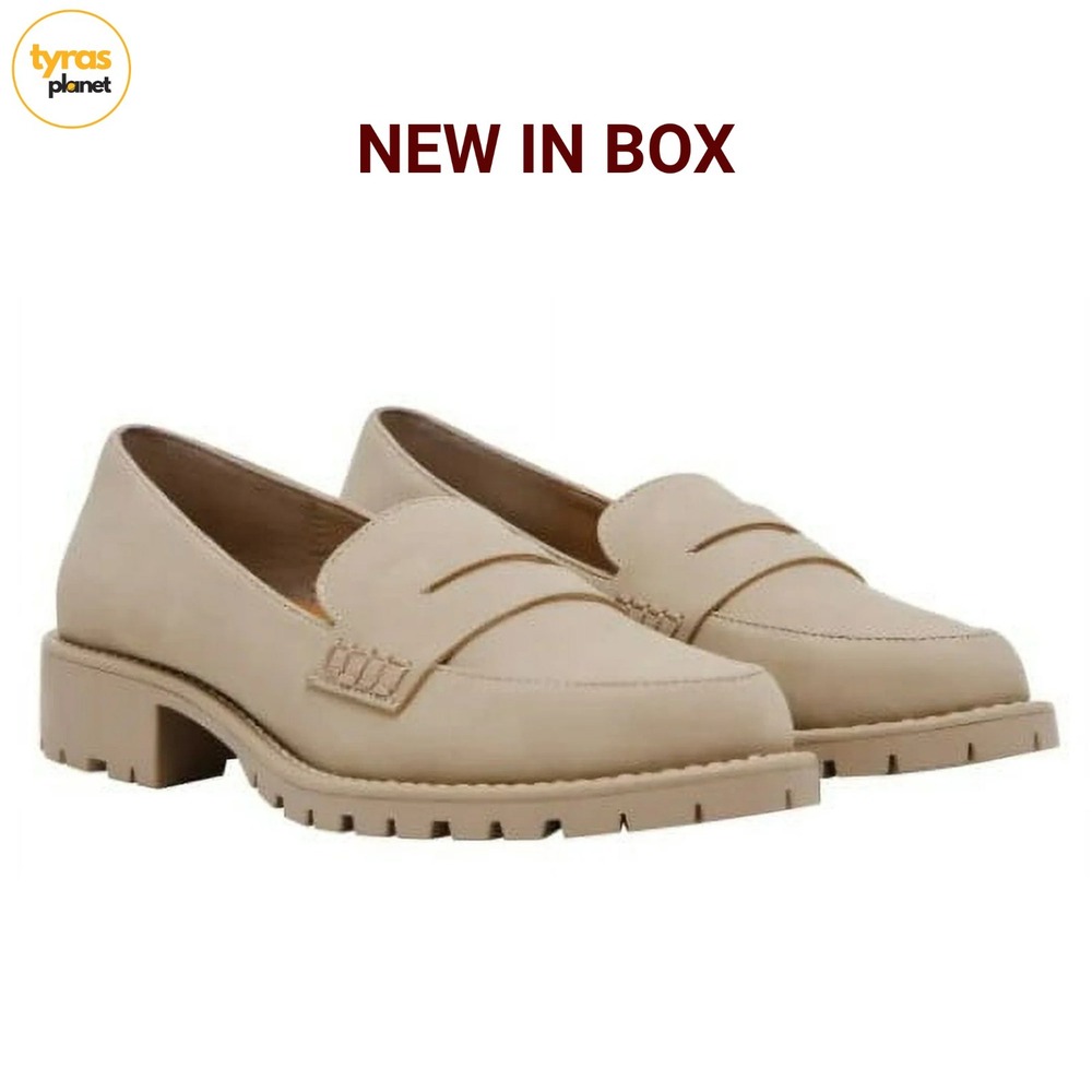 DV by Dolce Vita Ladies' Size Lug Loafer Shoes 1773171 - Dune size 7‎